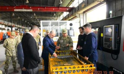 Kavaklıoğlu’ndan Askeri Fabrika ziyareti