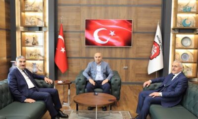 Yeni vekiller Uzkurt ve İnce’den Vali Koç’a ziyaret