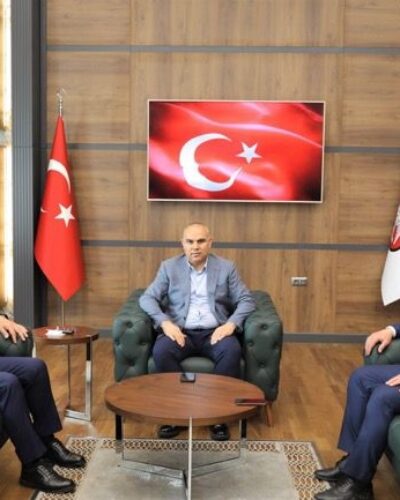 Yeni vekiller Uzkurt ve İnce’den Vali Koç’a ziyaret
