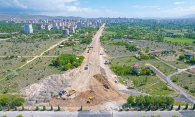 30 Metrelik Yolda Üstyapı Çalışmaları Başladı