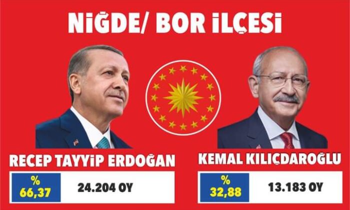 Bor’da Erdoğan dedi