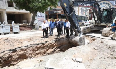 Altyapı Çalışmaları Devam Ediyor