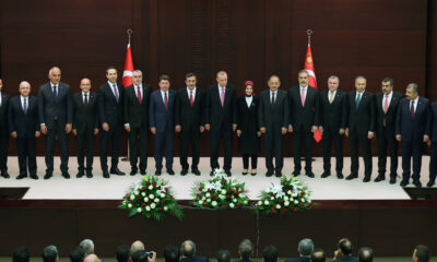 Cumhurbaşkanı Erdoğan yeni kabineyi açıkladı