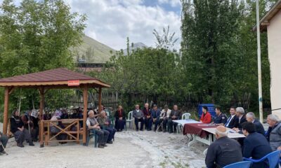 Kaymakam Çam, muhtar ve vatandaşları dinledi