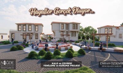 Niğde Kale ve Çevresi Yenileme ve Koruma Projesi Tam Gaz Devam Ediyor