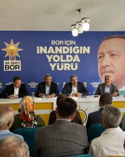 Milletvekili Uzkurt Bor’da bayramlaştı