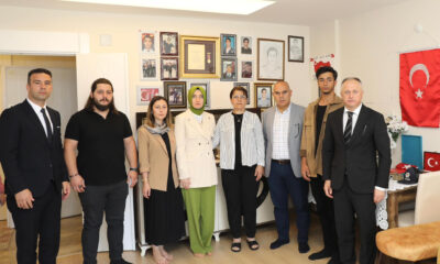 Koç çiftinden şehit Polis Okan Acar’ın ailesine ziyaret