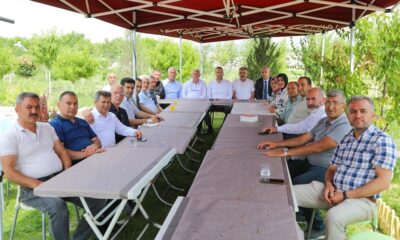 Başkan Özdemir Muhtarlarla Bir Araya Geldi