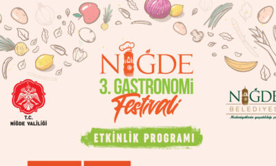 Niğde Gastronomi Festivali Başlıyor