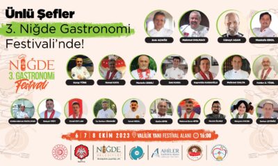 GASTRONOMİ FESTİVALİ İÇİN GERİ SAYIM BAŞLADI
