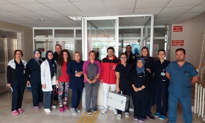 Eğitim ve Araştırma’da mavi kod tatbikatı