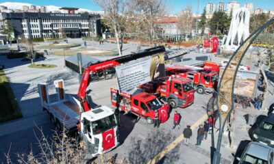 NİĞDE BELEDİYESİ İTFAİYE MÜDÜRLÜĞÜ’NE 6 YENİ ARAÇ DAHA