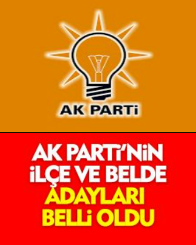 NİGDE’de AKP’de İL – İLÇE – BELDE BELEDİYE BAŞKAN ADAYLARI BELLİ OLDU