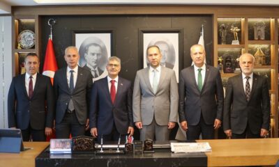 BAŞKAN ÖZDEMİR’E ZİYARETÇİ AKINI