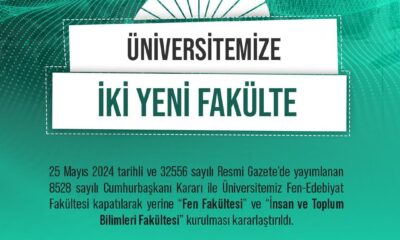 NİĞDE’YE İKİ YENİ FAKÜLTE