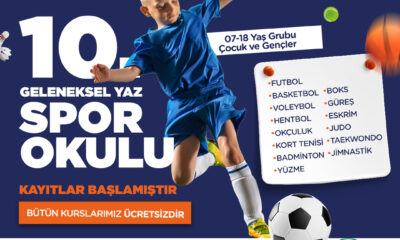 BOR BELEDİYESİ 10. GELENEKSEL YAZ SPOR OKULU KAYIT HEYECANI BAŞLADI