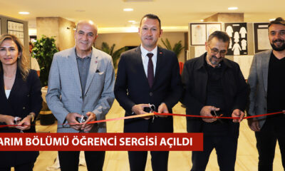 TASARIM BÖLÜMÜ ÖĞRENCİ SERGİSİ YOĞUN İLGİ GÖRDÜ