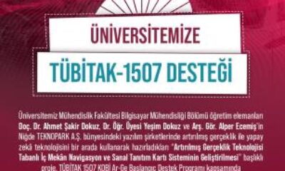 NÖHÜ’DE HAZIRLANAN PROJEYE TÜBİTAK’TAN DESTEK
