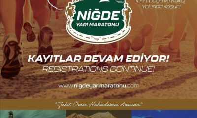 NİĞDE YARI MARATONU İÇİN GERİ SAYIM BAŞLADI