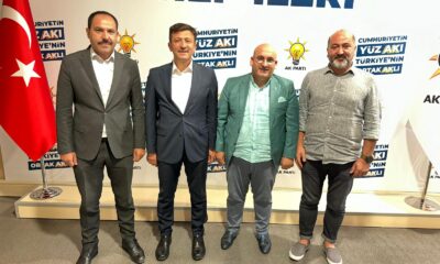 TİGAD HEYETİ AK PARTİ GENEL MERKEZİ’NDE HAMZA DAĞ’I ZİYARET ETTİ