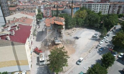 DIŞARI CAMİİ OTOPARK VE PEYZAJ PROJESİ’NDE YOĞUN TEMPO