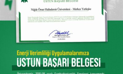 NÖHÜ, Enerji Verimliliğinde Ülkemizin Öncü Kurumlarından Biri Oldu