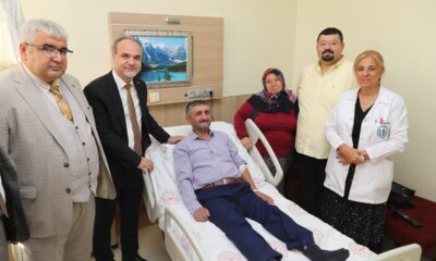 NİĞDE’DE İLK KORNEA NAKLİ BAŞARIYLA GERÇEKLEŞTİRİLDİ