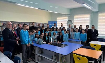 GEDİK YATIRIM’DAN BOR MEHMET AKİF ERSOY ORTAOKULU’NA KÜTÜPHANE