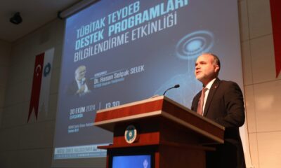 NİĞDE ÖMER HALİSDEMİR ÜNİVERSİTESİ’NDE TÜBİTAK TEYDEB DESTEK PROGRAMLARI TANITILDI