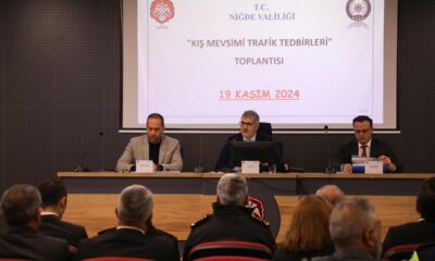 NİĞDE’DE KIŞ TEDBİRLERİ TOPLANTISI GERÇEKLEŞTİRİLDİ