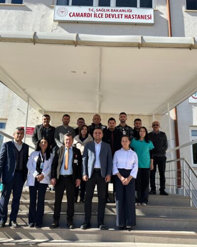 NİĞDE İL SAĞLIK MÜDÜRÜ DR.ÖĞRETİM GÖREVLİSİ DOĞAN BAHADIR İNAN’DAN ÇAMARDI SAĞLIK KURULUŞLARINA ZİYARET.