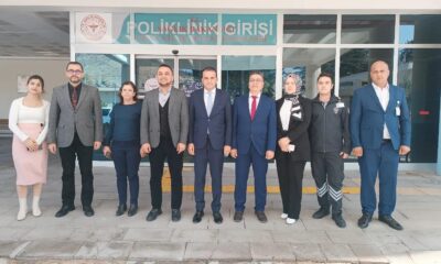 İL SAĞLIK MÜDÜRÜ DR. DOĞAN BAHADIR İNAN, ULUKIŞLA’DAKİ SAĞLIK KURULUŞLARINI ZİYARET ETTİ