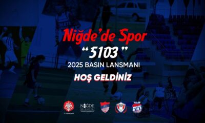 NİĞDE’DE SPOR “5103” 2025 BASIN LANSMANI GERÇEKLEŞTİRİLDİ