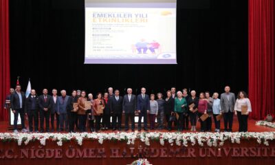 NÖHÜ’DE EMEKLİLER YILI ETKİNLİKLERİ GERÇEKLEŞTİRİLDİ
