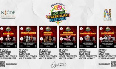 NİĞDE BELEDİYESİ’NDEN ÇOCUKLARA ÖZEL TİYATRO FESTİVALİ