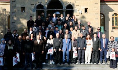 VALİ CAHİT ÇELİK GAZETECİLERLE BİR ARAYA GELDİ
