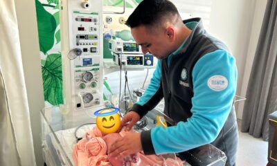 YENİ HASTANEDE İLK BEBEK DÜNYAYA GELDİ