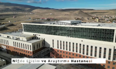 400 YATAKLI YENİ EĞİTİM VE ARAŞTIRMA HASTANESİ MODERN DONANIMIYLA HİZMETE HAZIR.