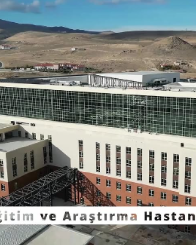 400 YATAKLI YENİ EĞİTİM VE ARAŞTIRMA HASTANESİ MODERN DONANIMIYLA HİZMETE HAZIR.