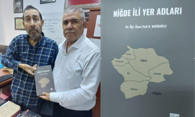 DR. ÖĞR. ÜYESİ SADİ HINCAL NAKİBOĞLU’NDAN ANLAMLI HEDİYE: “NİĞDE İLİ YER ADLARI”
