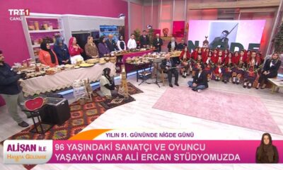 NİĞDE’NİN KÜLTÜREL VE YÖRESEL DEĞERLERİ TRT1 EKRANLARINDA TANITILDI