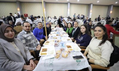 BAŞKAN ÖZDEMİR İFTARINI BELEDİYE PERSONELİYLE YAPTI