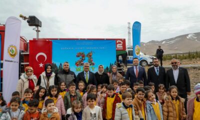 NİĞDE’DE DÜNYA ORMANCILIK GÜNÜ’NDE 1000 FİDAN TOPRAKLA BULUŞTU