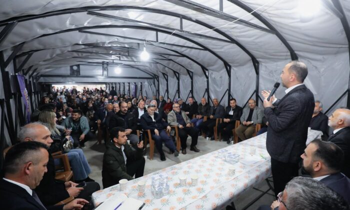BAŞKAN ÖZDEMİR, İNÖNÜ MAHALLESİNDE VATANDAŞLARLA BULUŞTU