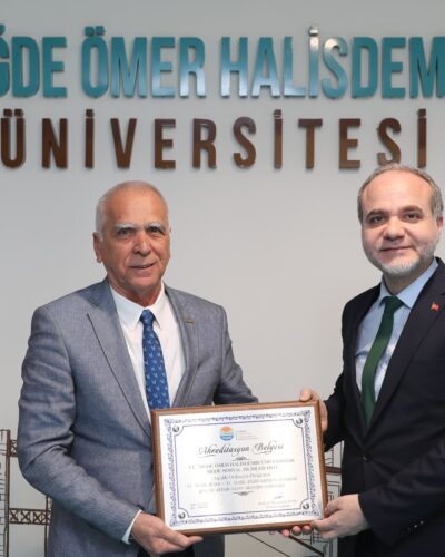 NİĞDE ÖMER HALİSDEMİR ÜNİVERSİTESİ AŞÇILIK PROGRAMI KALİTE ONAYINI İKİNCİ KEZ ALDI