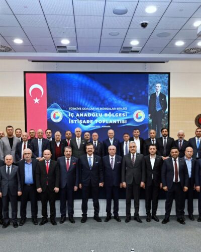 BOR TİCARET ODASI BAŞKANI NURETTİN ERİÇ, TOBB İÇ ANADOLU BÖLGESİ İSTİŞARE TOPLANTISINA KATILDI