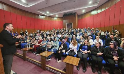 İL SAĞLIK MÜDÜRÜ DR. DOĞAN BAHADIR İNAN, TIBBİ SEKRETERLER VE VERİ GİRİŞ PERSONELLERİ İLE BULUŞTU