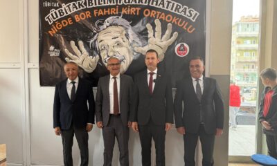 BOR FAHRİ KİRT ORTAOKULU’NDAN BİLİM VE KÜLTÜR DOLU TÜBİTAK FUARI
