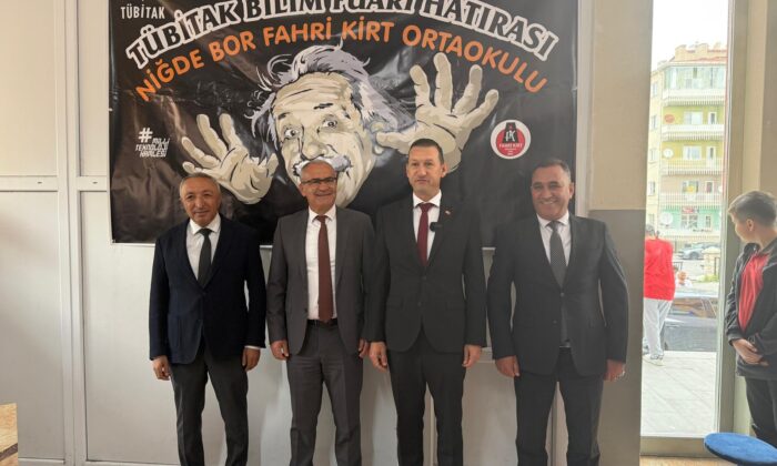 BOR FAHRİ KİRT ORTAOKULU’NDAN BİLİM VE KÜLTÜR DOLU TÜBİTAK FUARI