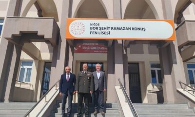 BOR’DA LİSE ÖĞRENCİLERİNE ASKERLİK MESLEĞİ TANITILDI